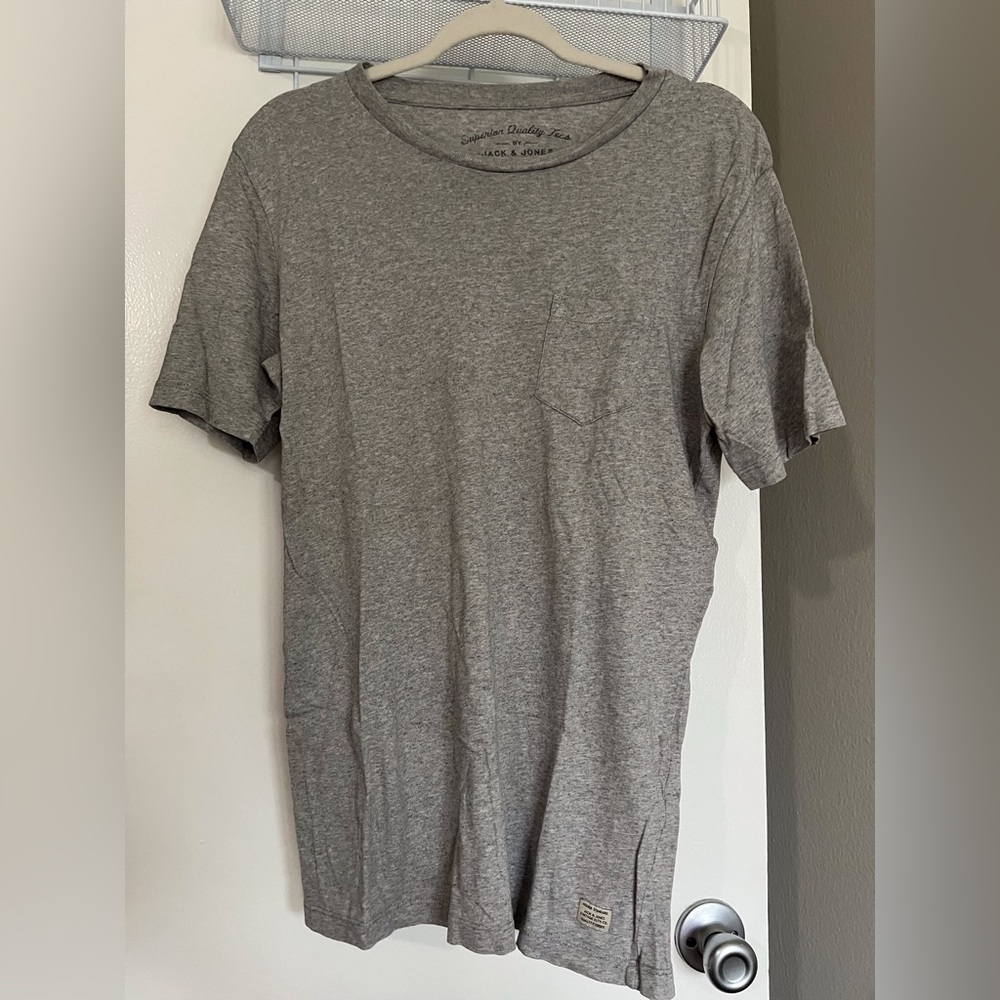 Jack & Jones Gray T-Shirt